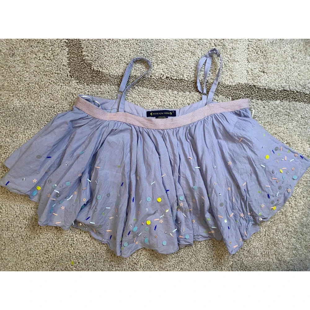 Panka J & Nidhi Anthropologie Crop Top - Picture 2 of 9
